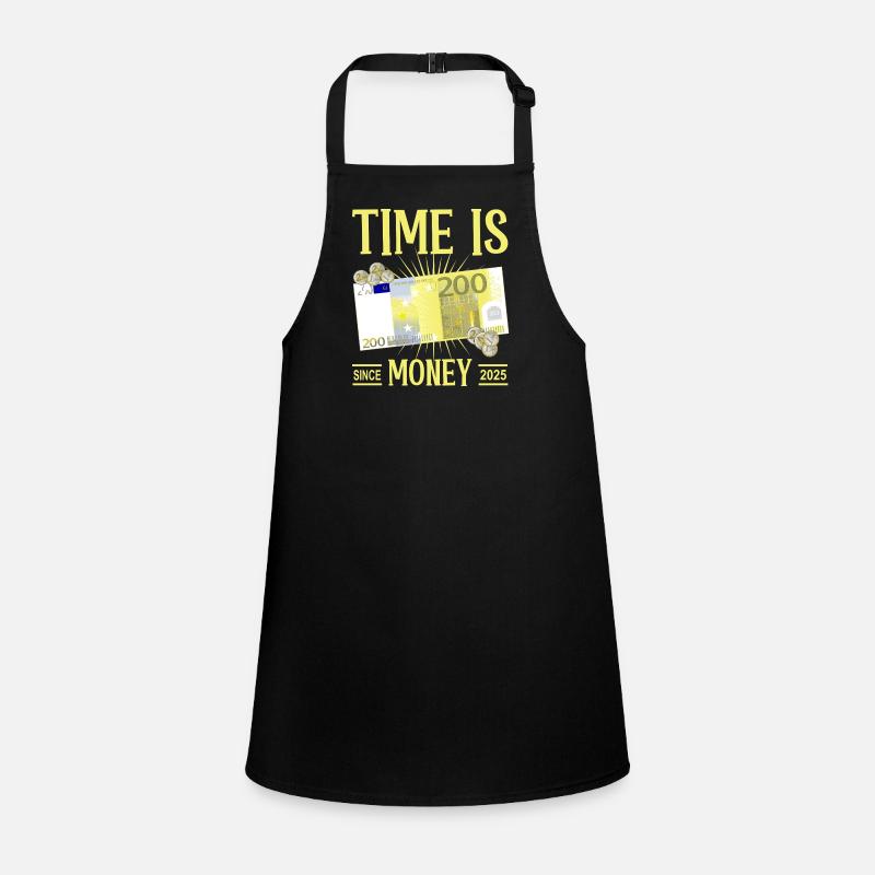 Time is money Children's Apron