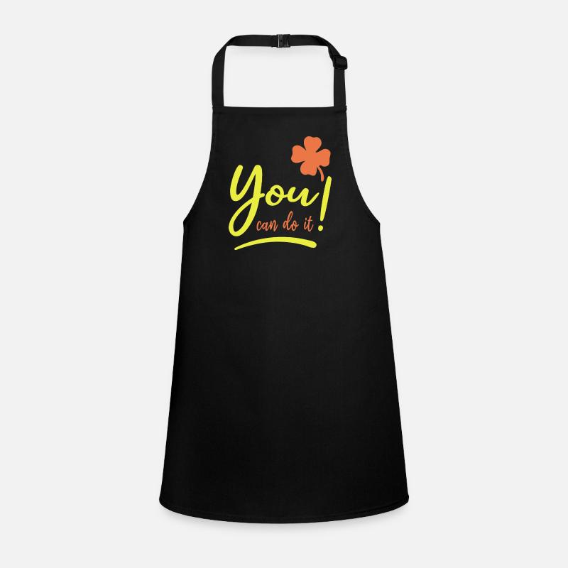 You can do it! - Lucky Charm - Encourage Children's Apron