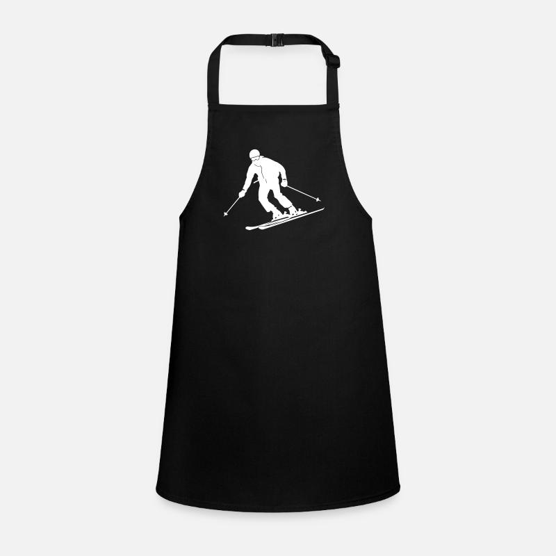 Ski Ski Homme Icône Tablier Enfant