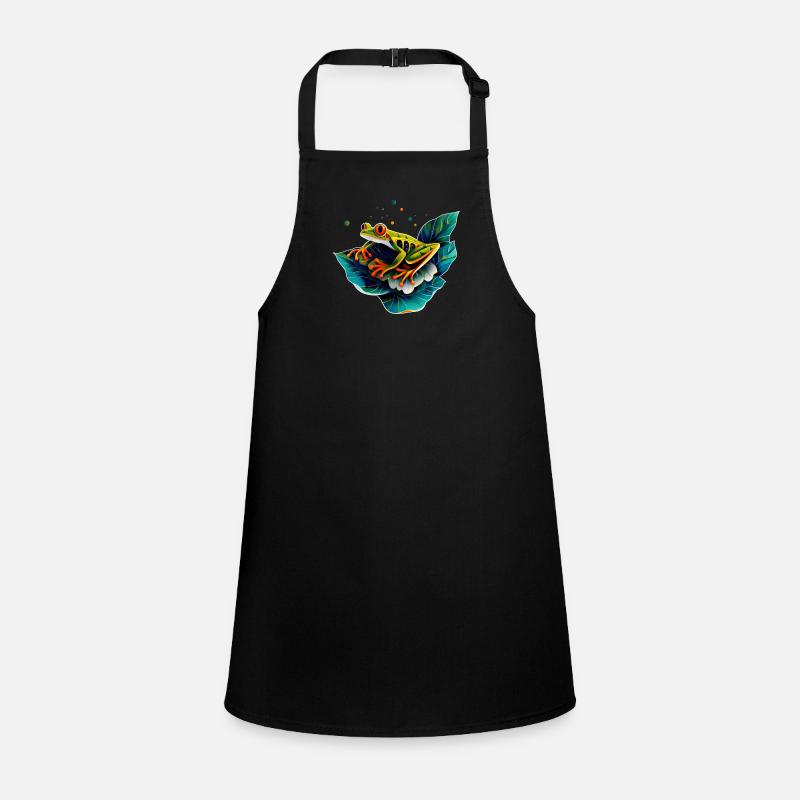 Frog Children's Apron