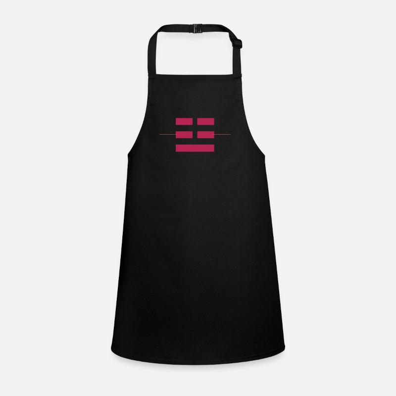 Thunder magenta minimalist modern and stylish Tablier Enfant