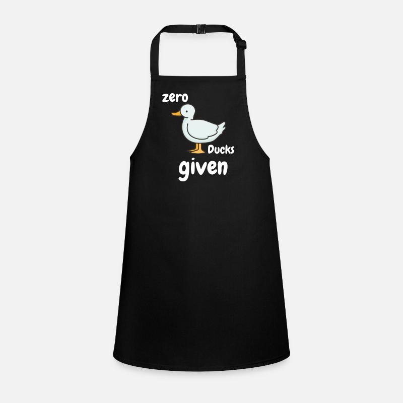 Zero Ducks given funny saying Children's Apron