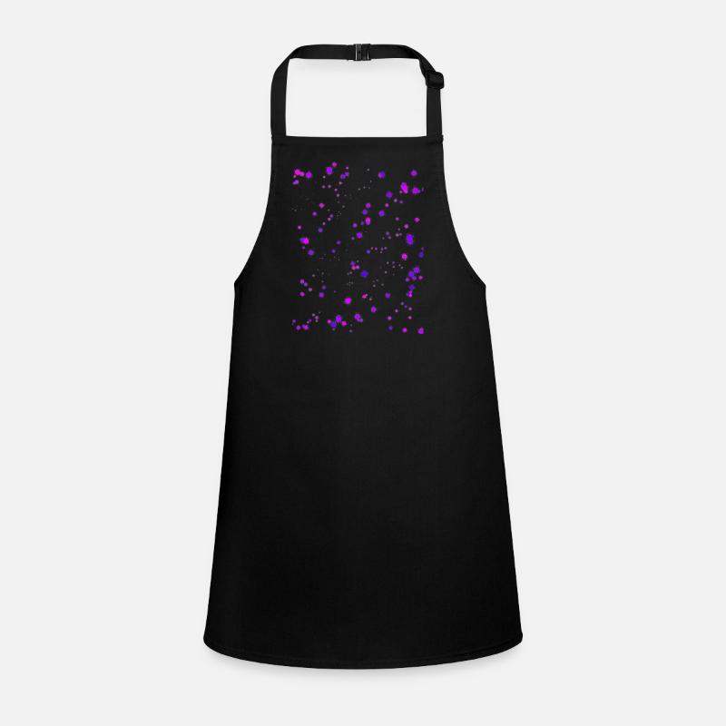 Taches de couleur violette Tablier Enfant