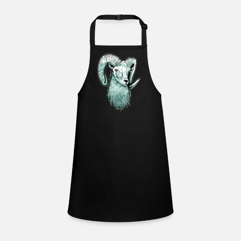 Widder Keltisch Schürze für Kinder