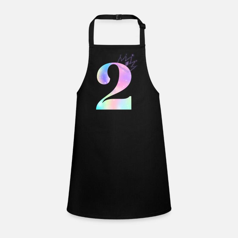 2nd Anniversary Rainbow Children's Apron