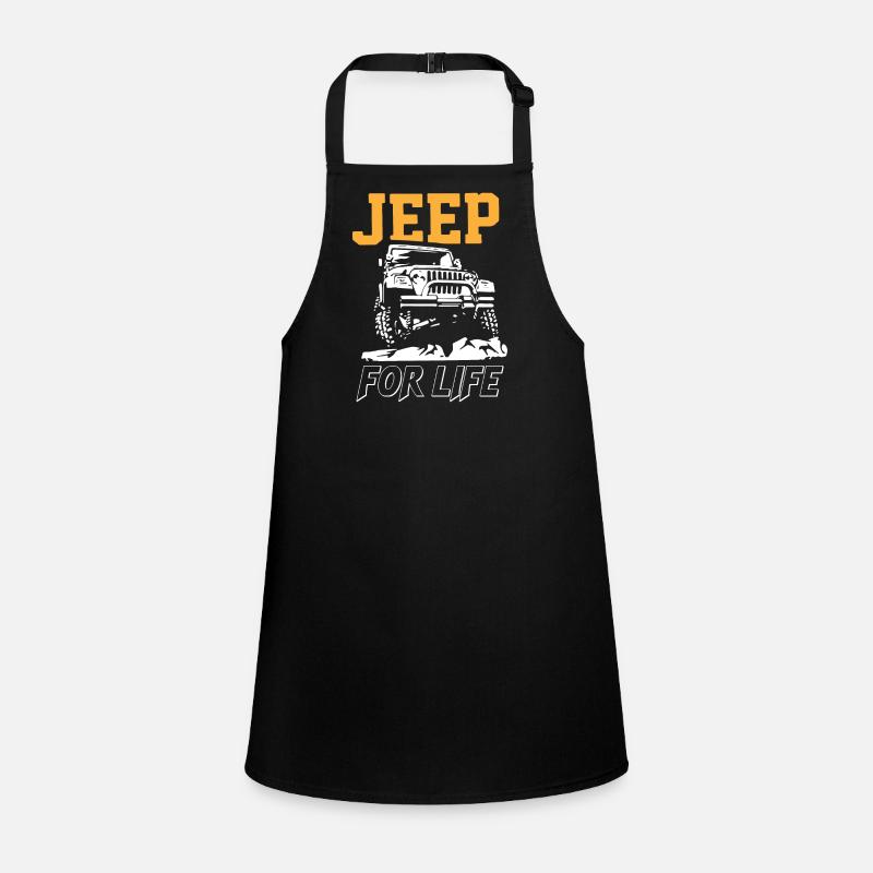 Plans With Jeeps Children's Apron