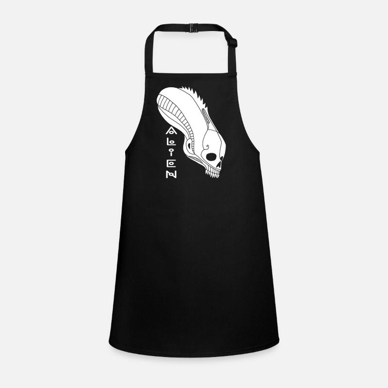 Crâne extraterrestre blanc Tablier Enfant