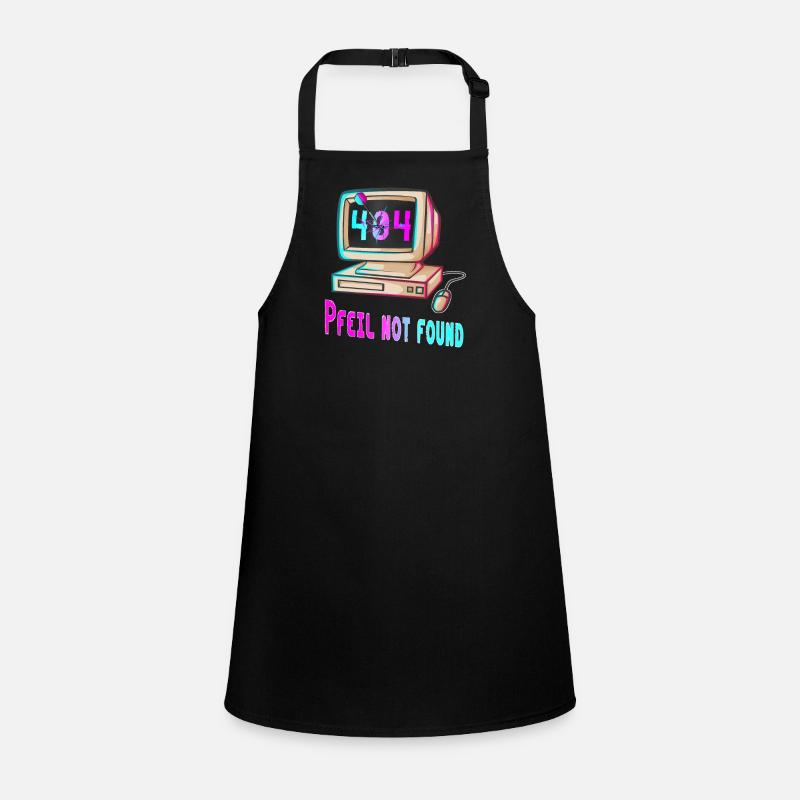 404 Retro Design Children's Apron