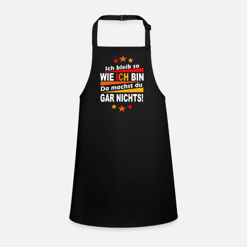 Ich bleib Ich - Statement Shirt Schürze für Kinder