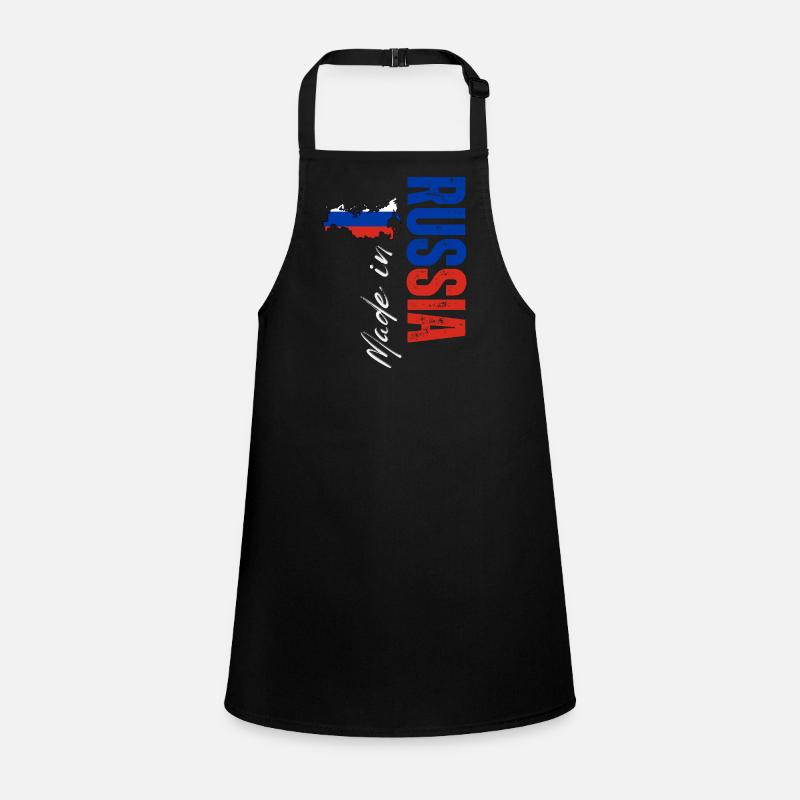 Made in Russia, vertical design Children's Apron