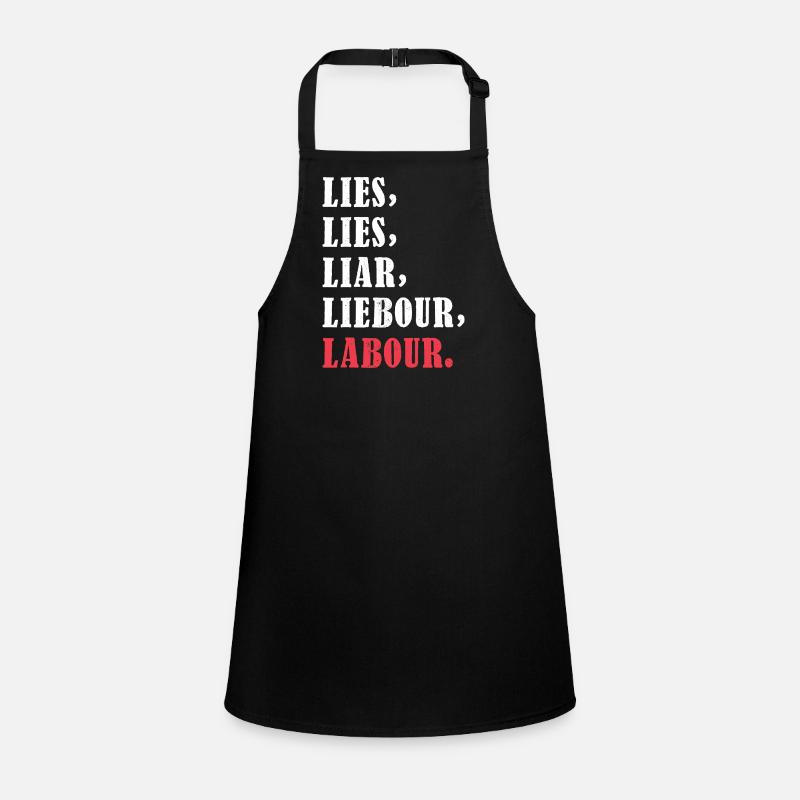 Conception typographique de slogan anti-ouvrier audacieuse Tablier Enfant