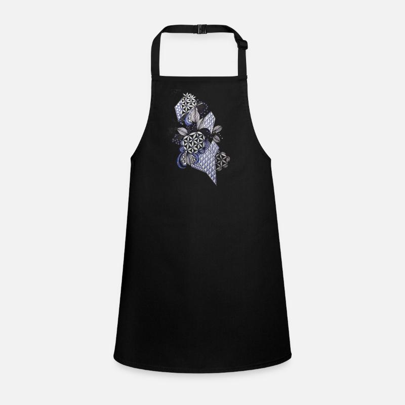 Diamond Blossoms Ornament Children's Apron