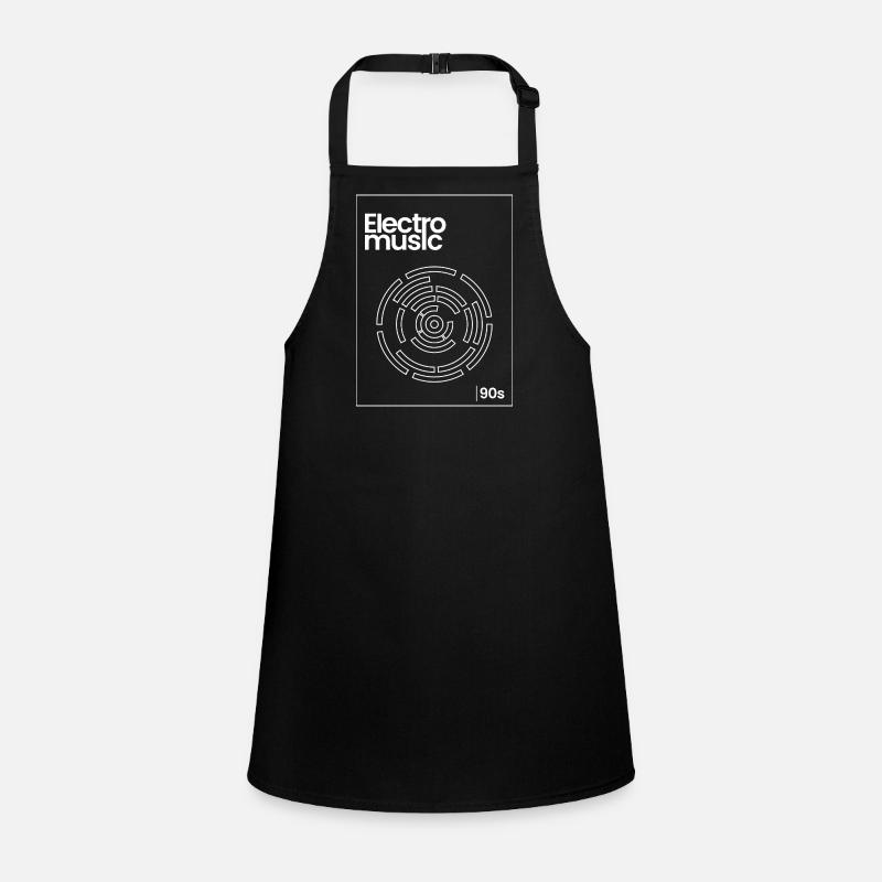 Electro Maze 90s Techno Tee Children's Apron