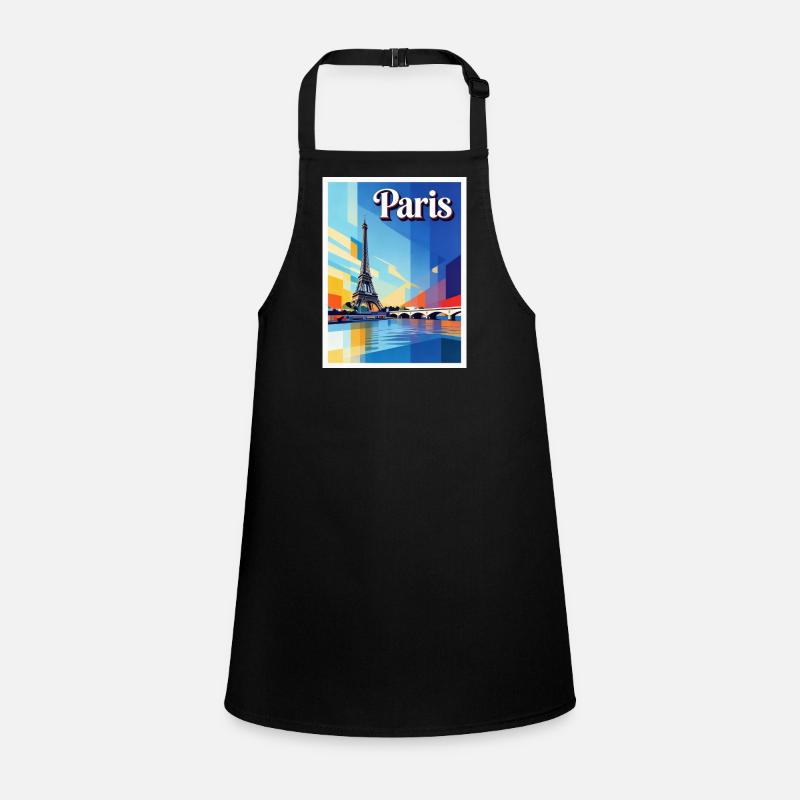 Pariser Prisma-Eiffel Schürze für Kinder