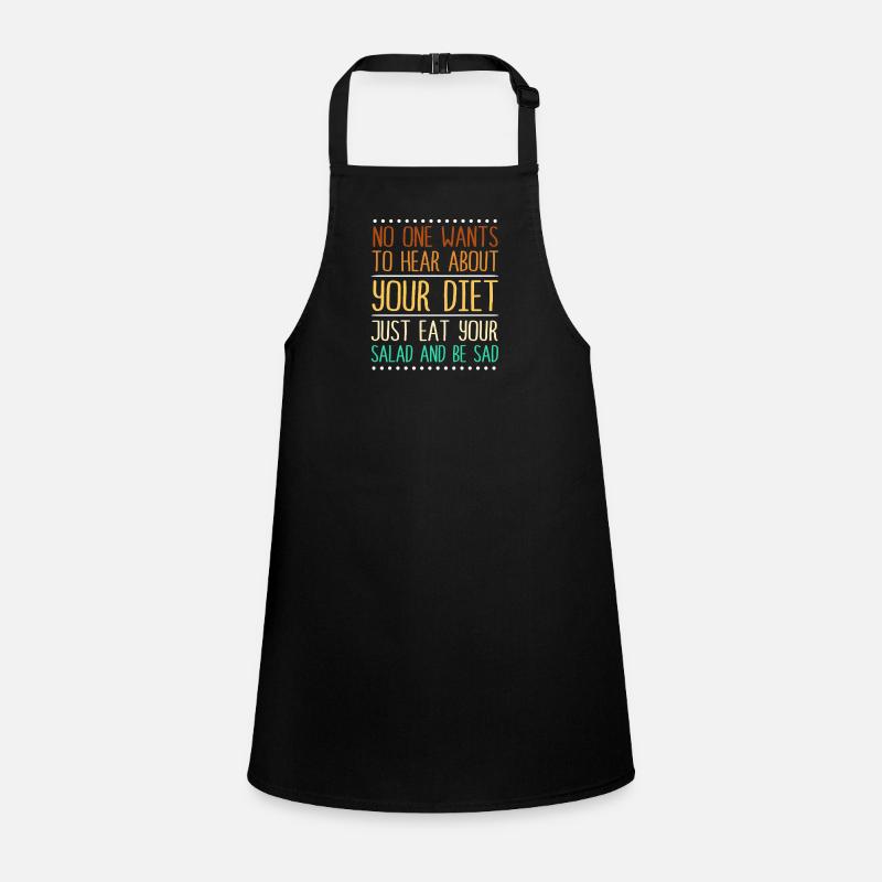 Dietician Diet Salad Children's Apron