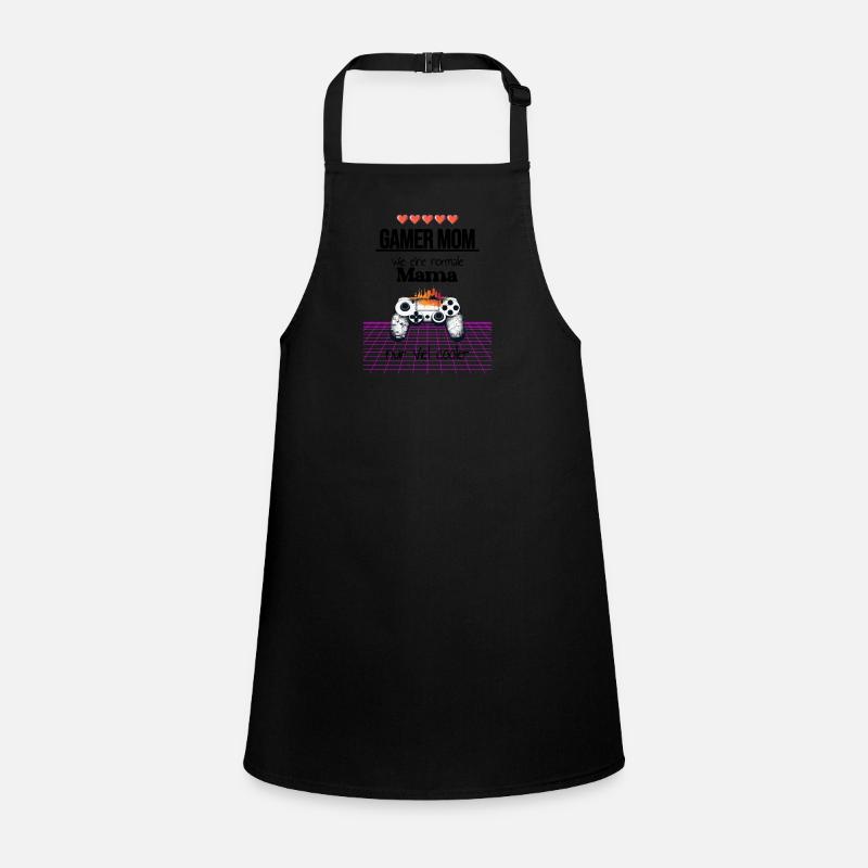 Beste Mama Gamer Mom Muttertag Geschenk Schürze für Kinder
