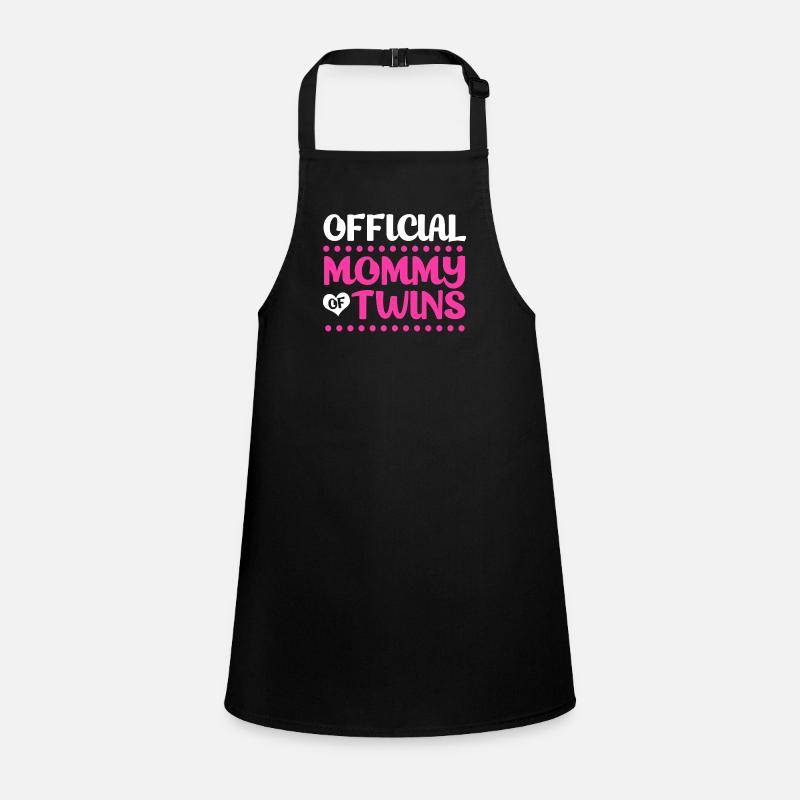 Zwilling Mutter Zwillinge Mama Geschenk Schürze für Kinder