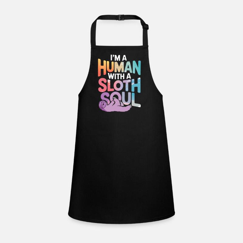 Sloth Sloths Sleeping Lazy Children's Apron