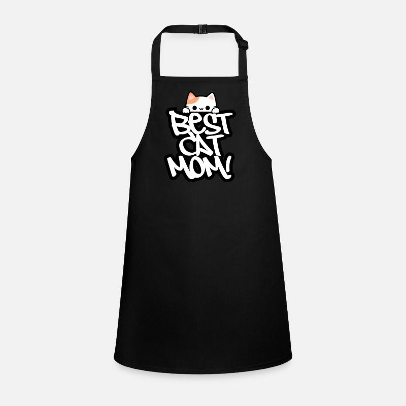 Best Cat mom Children's Apron