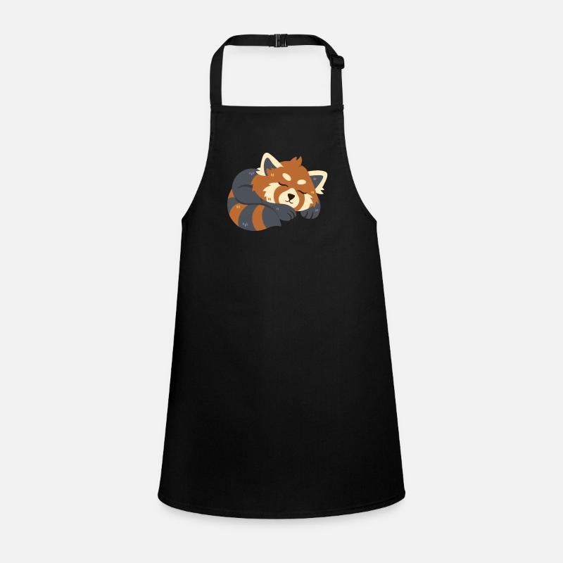 Red Panda Sleeps Children's Apron