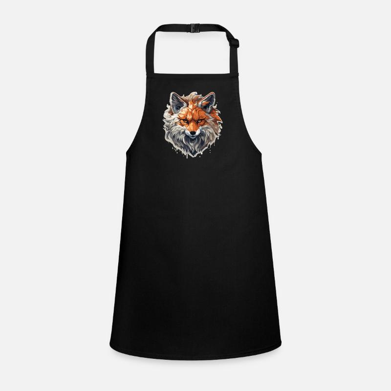 Fox - illustration Children's Apron