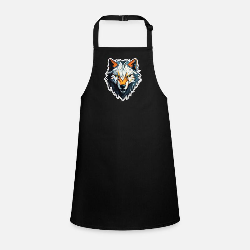 Wolf - Illustration Children's Apron