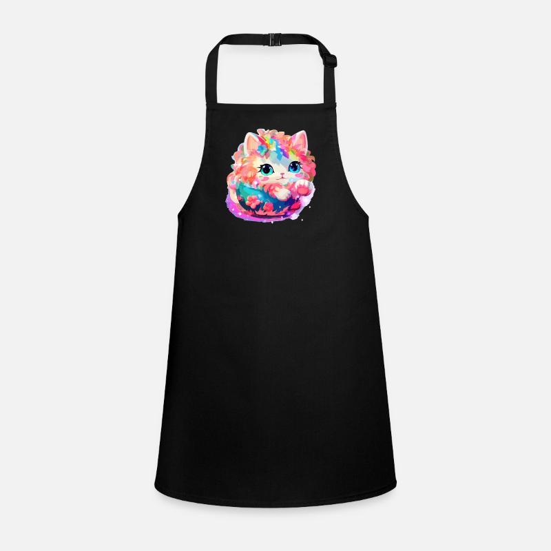 Cat - illustration Children's Apron