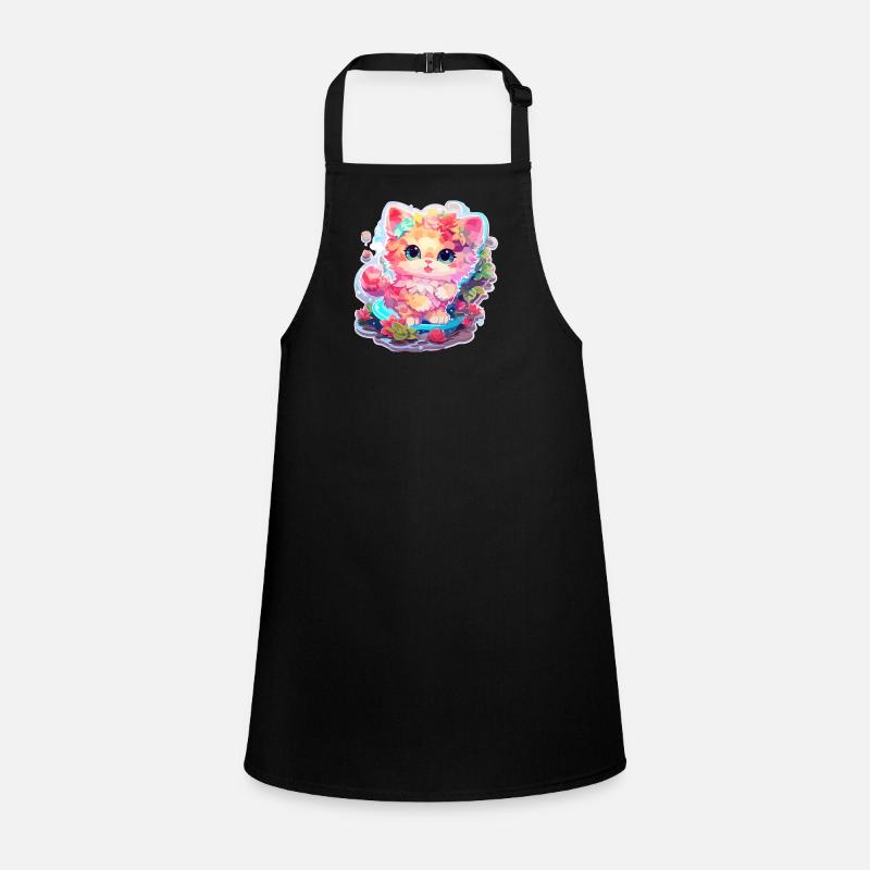 Cat - illustration Children's Apron