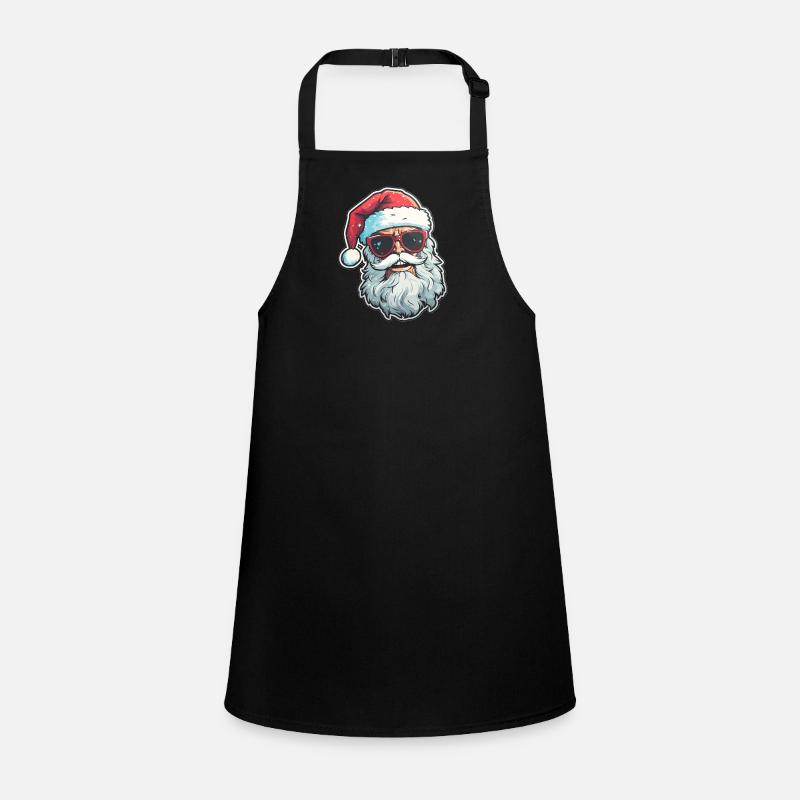 Weihnachtsmann - Illustration Schürze für Kinder