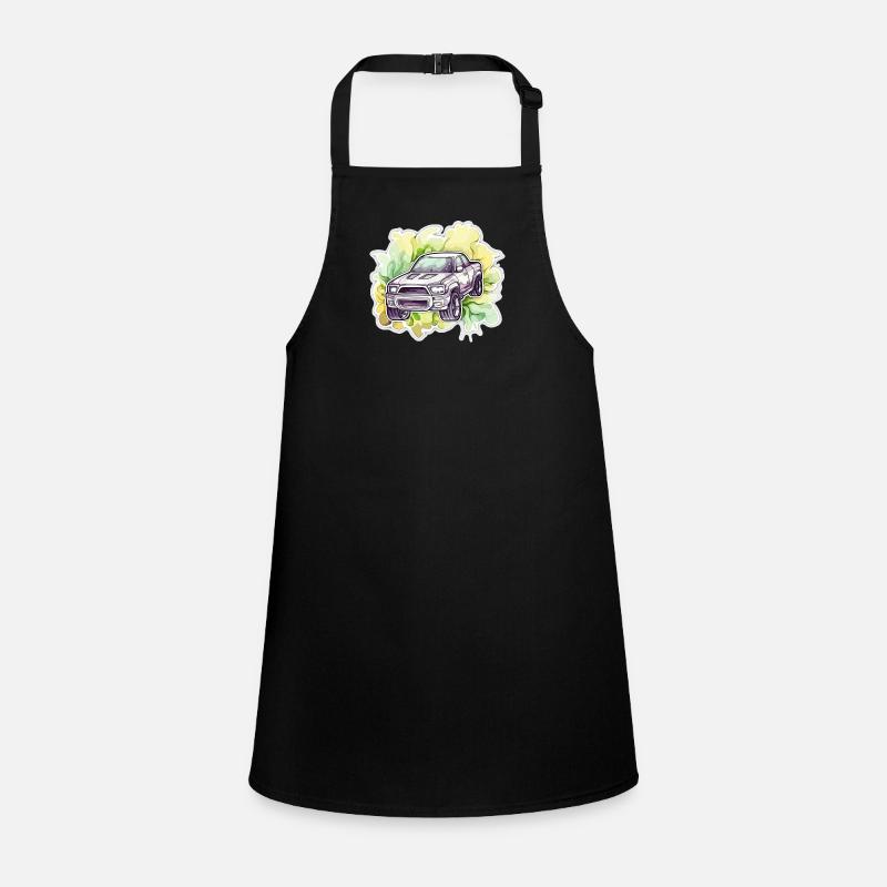Car - Illustration Children's Apron