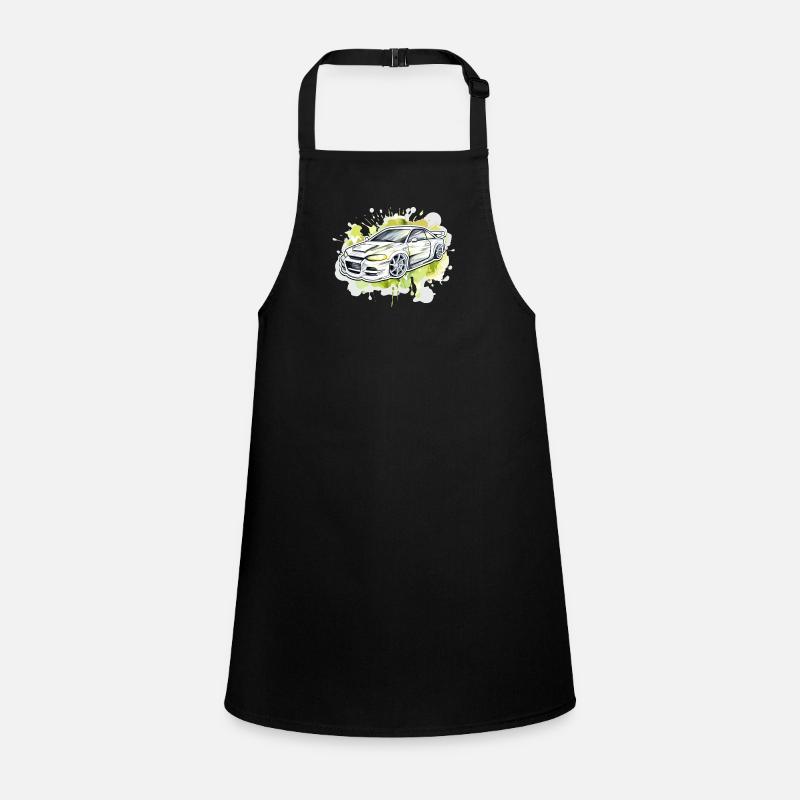 Car - Illustration Children's Apron