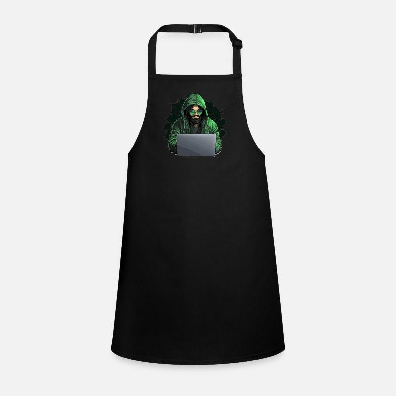 Ethical Hacker - Illustration Children's Apron