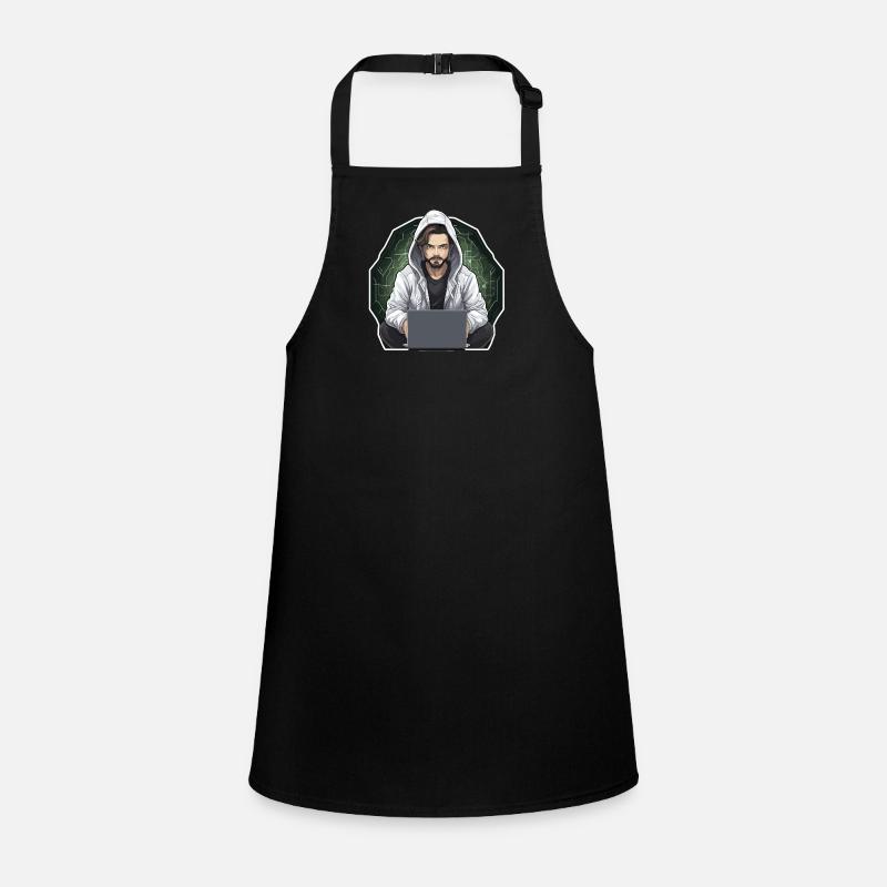 Ethical Hacker - Illustration Children's Apron
