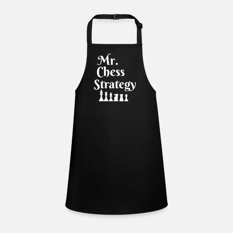 Mr chess strategy Children's Apron