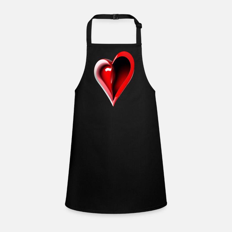 abstraktes Herz Schürze für Kinder
