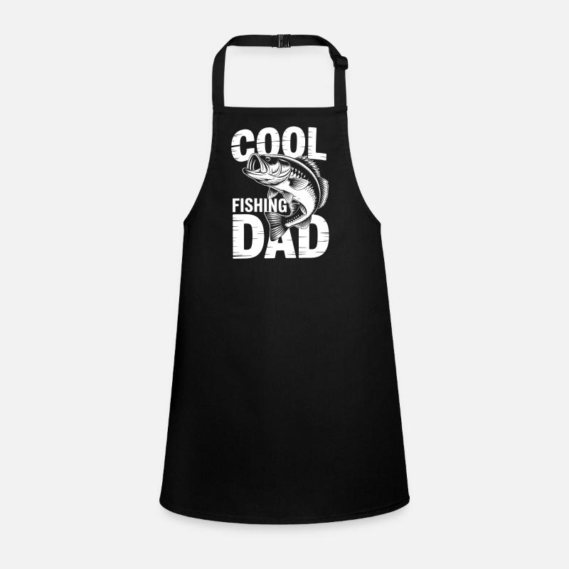 Motif poisson pour les papas cool Tablier Enfant