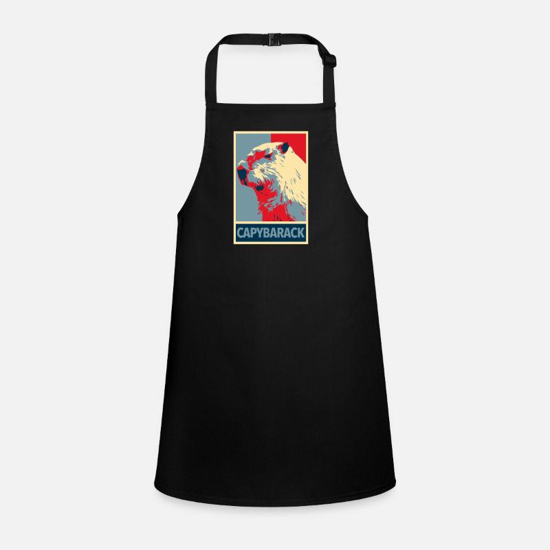 Capybarack - Capybara Hope Style d’affiche Tablier Enfant