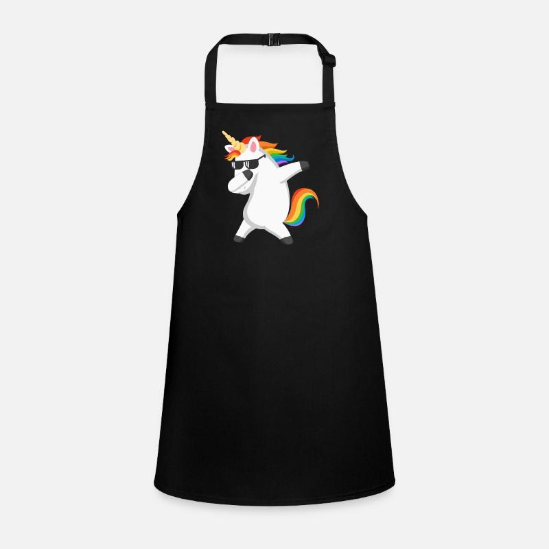 Dabbing Unicorn Children's Apron