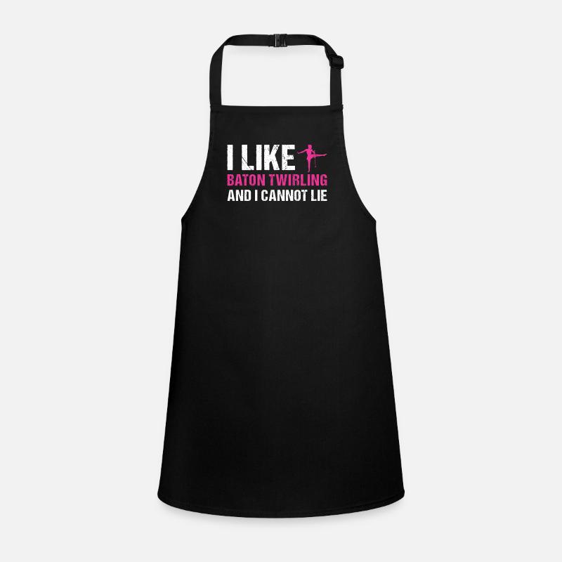 Baton Twirler I Like Baton Twirling Children's Apron