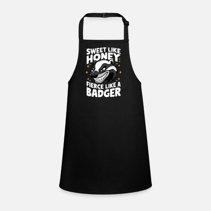 Badger Honey Badger Animal Children's Apron