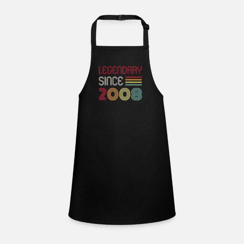 Birthday Legendary Since 2008 Children's Apron