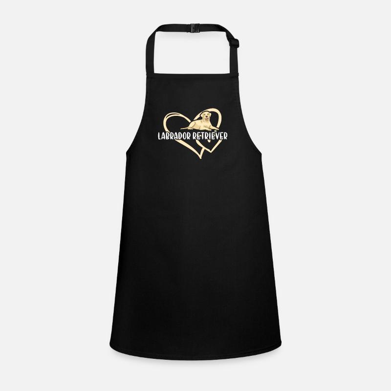 Labrador Retriever Heart Tablier Enfant