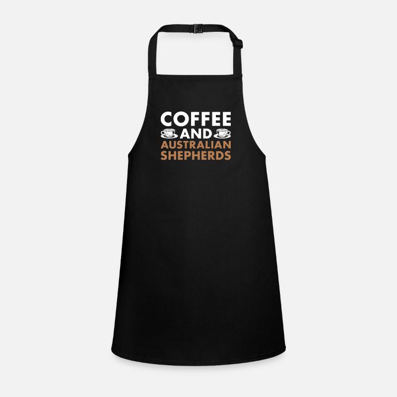 Dog Coffee And Aussie Children's Apron