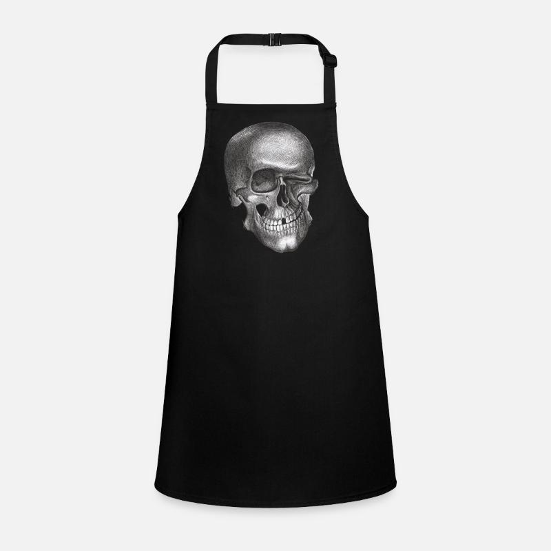 Winking Skull - Skull Children's Apron