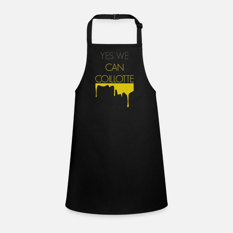 Franche Comté Humour Yes we cancoillotte Tablier Enfant
