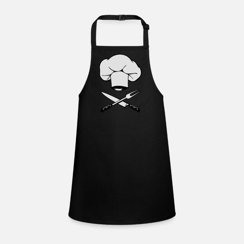 Cook cookware knife fork design Children's Apron