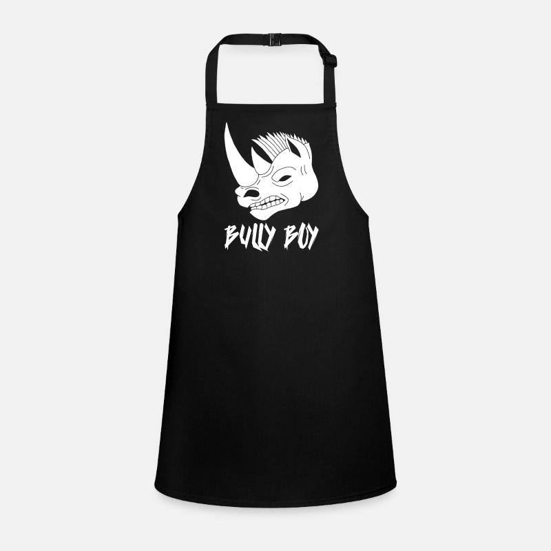 White rhinoceros head Children's Apron