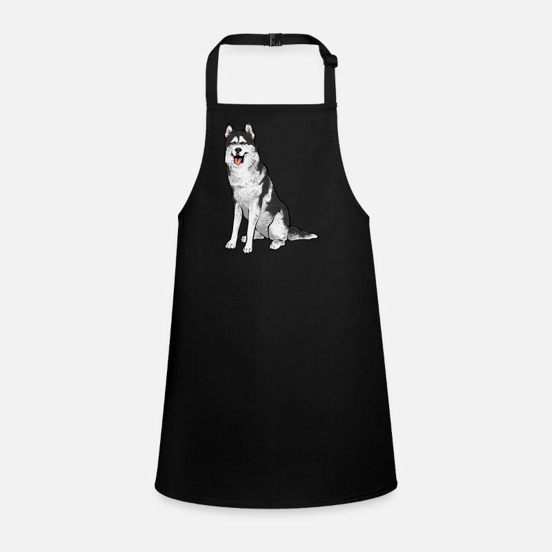 Alaskan Malamute Dog Children's Apron