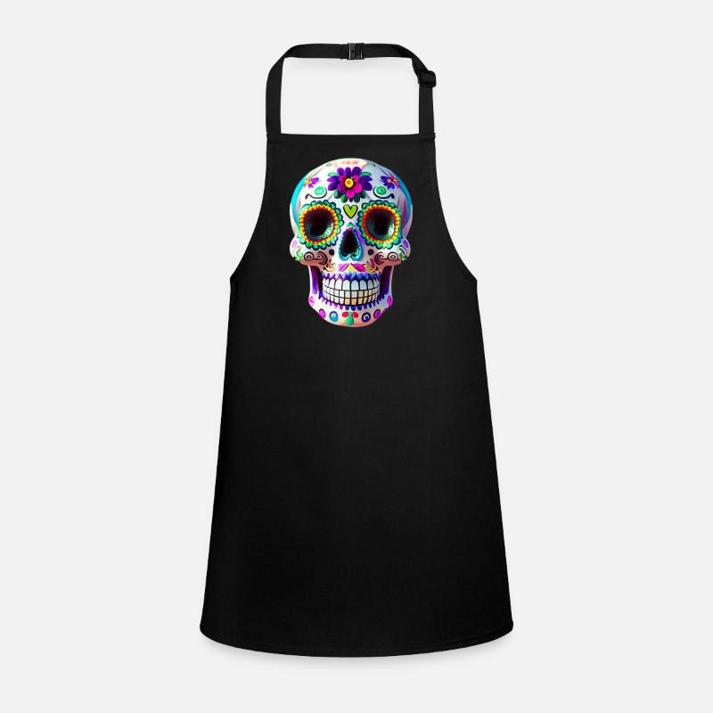 Dia de los Muertos Children's Apron