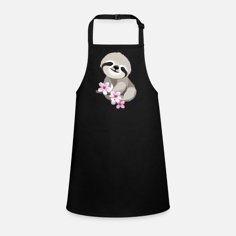 Sloth Sloth Drawing Fatigue Sloths Children's Apron